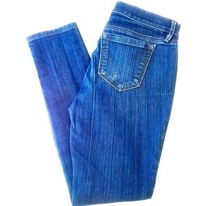 Womens NWOT LOFT Dark Blue Modern Skinny Jeans Size 4